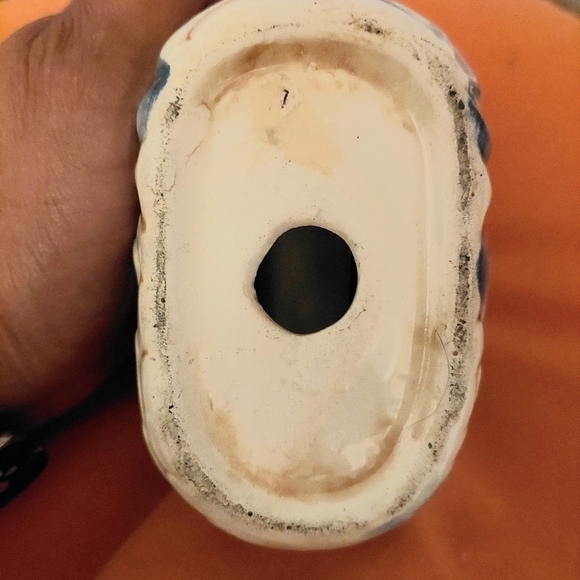 Vintage* Glazed Ceramic Swan Napkin/Envelope Holder - Picture 3 of 7